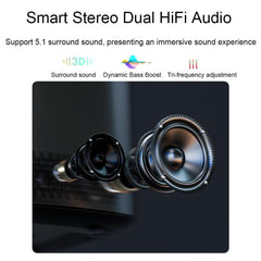 P3 Mini HD Projector - Portable 1080P 5G WiFi with Voice Control