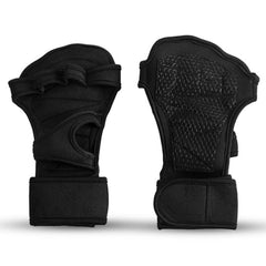 Pair of Fitness Gloves with Wrist Wraps for Gym and Weightlifting