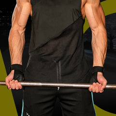 Pair of Fitness Gloves with Wrist Wraps for Gym and Weightlifting