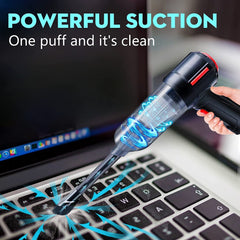 Perobuno 3-in-1 Computer Vacuum - Air Duster for Keyboard 45000RPM