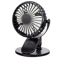 Portable 360¡ã Clip-On USB Fan for Desk, Pram, Stroller or Travel