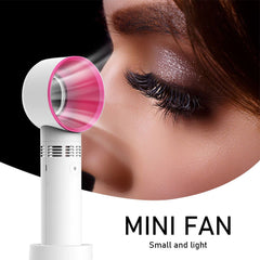 Bladeless Handheld Fan - USB Rechargeable Outdoor Air Cooler