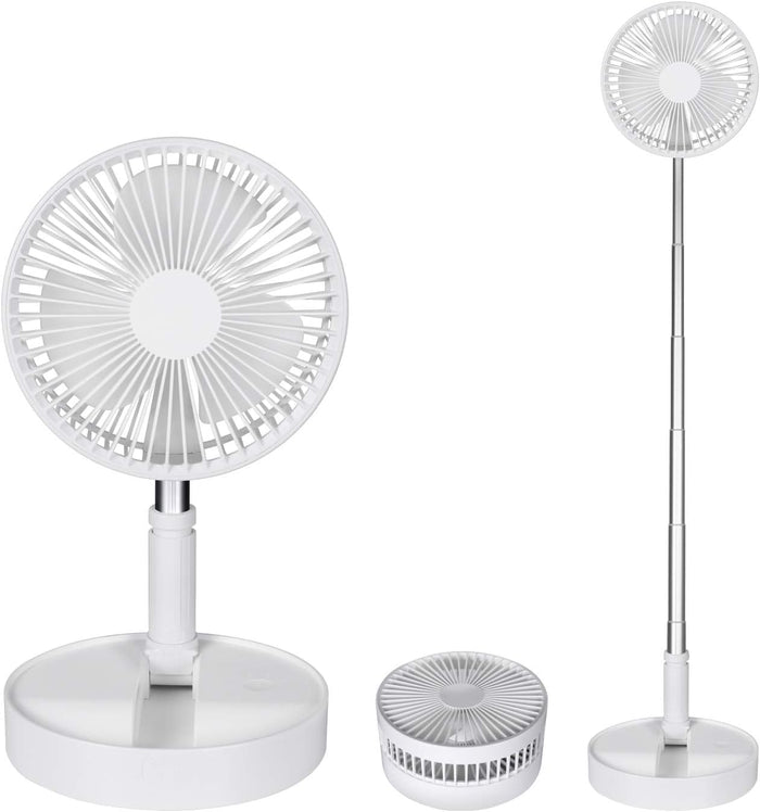 FOHOA 7200mAh Rechargeable Desk Fan - Freestanding Portable Design