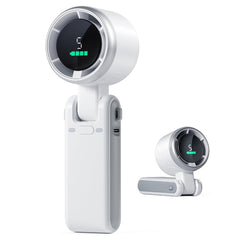 Portable Mini Turbo Handheld Fan - 5-Speed Adjustable Personal Cooler