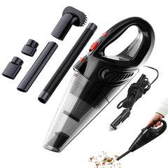 Portable Powerful Car Vacuum Wired Cleaner with LED Light