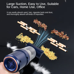 Portable Car Vacuum Cleaner - Cordless Handheld Dust Blower