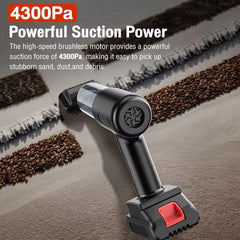 Cordless Car Vacuum Cleaner - Powerful Handheld Cleaning Tool