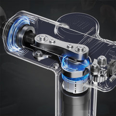 Deep Tissue Muscle Massage Gun with 8 Heads for Pain Relief