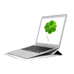 PU Leather Laptop Sleeve with Stand for MacBook 11¨C15 inch