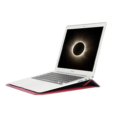 PU Leather Laptop Sleeve with Stand for MacBook 11¨C15 inch