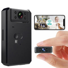 4K WiFi Nanny Security Camera with 180¡ã Rotating Lens