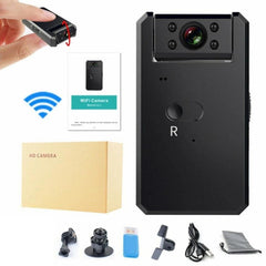 4K WiFi Nanny Security Camera with 180¡ã Rotating Lens