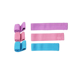 3pcs Fabric Resistance Bands Set for Legs and Hip Workout