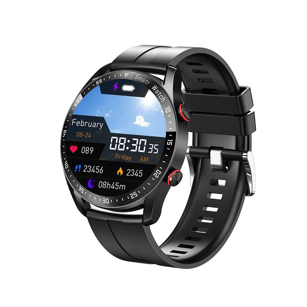 Smart Bluetooth ECG PPG Watch Water-Resistant Sleep Heart Monitor