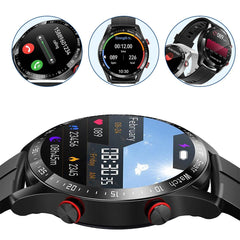 Smart Bluetooth ECG PPG Watch Water-Resistant Sleep Heart Monitor
