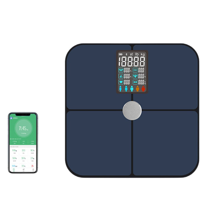 Bluetooth Smart Body Fat Scale 180KG for BMI Water Weight
