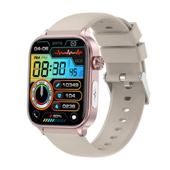 1.96-Inch ECG Smart Watch with Glucose Uric Acid Lipid Tracker