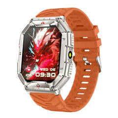 2.1-Inch Smart Watch with Flashlight and Full Health Tracker