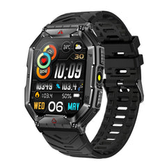 2.1-Inch Smart Watch with Flashlight and Full Health Tracker