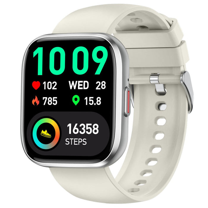 Fitness Smart Watch with Heart Rate Warning and Sleep Monitor