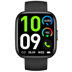 Fitness Smart Watch with Heart Rate Warning and Sleep Monitor