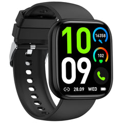 Fitness Smart Watch with Heart Rate Warning and Sleep Monitor