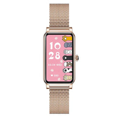 Smart Fitness Watch for Women with Heart Rate and Call Alerts