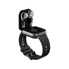 2-in-1 Smart Watch with Bluetooth Earbuds Heart Rate Tracker 2.01-Inch