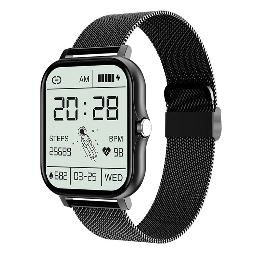 Bluetooth Smart Watch for iPhone Android with Heart Rate Monitor