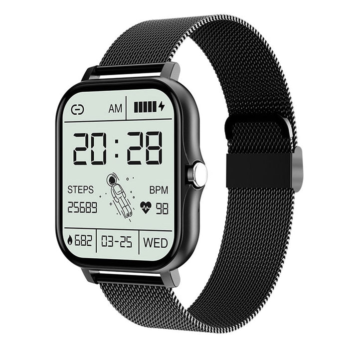 Bluetooth Smart Watch for iPhone Android with Heart Rate Monitor