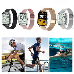 Bluetooth Smart Watch for iPhone Android with Heart Rate Monitor