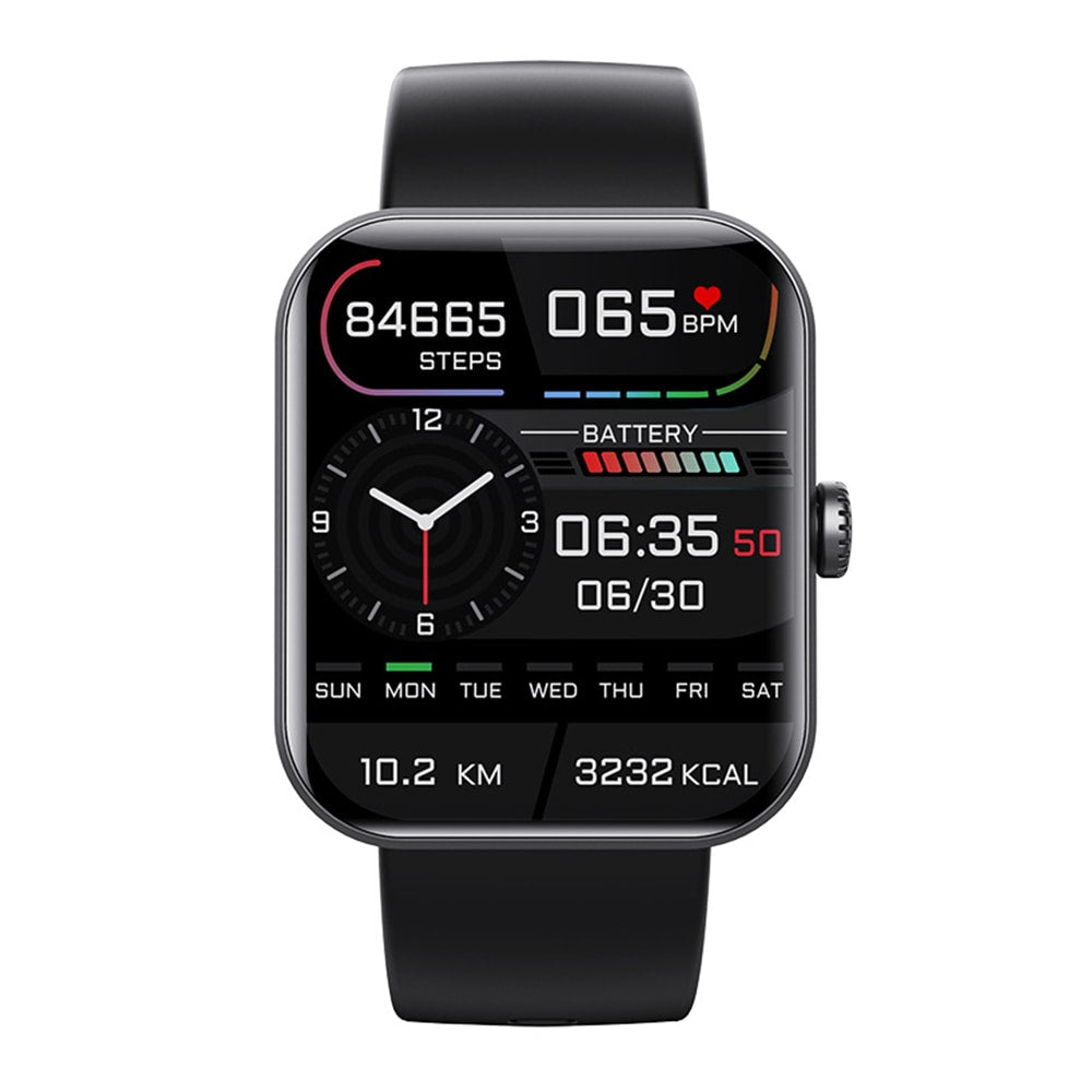 Bluetooth Sports Watch with Heart Rate and Blood Glucose Monitor