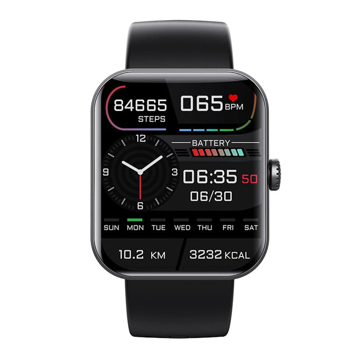 Bluetooth Sports Watch with Heart Rate and Blood Glucose Monitor