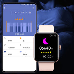 Bluetooth Sports Watch with Heart Rate and Blood Glucose Monitor