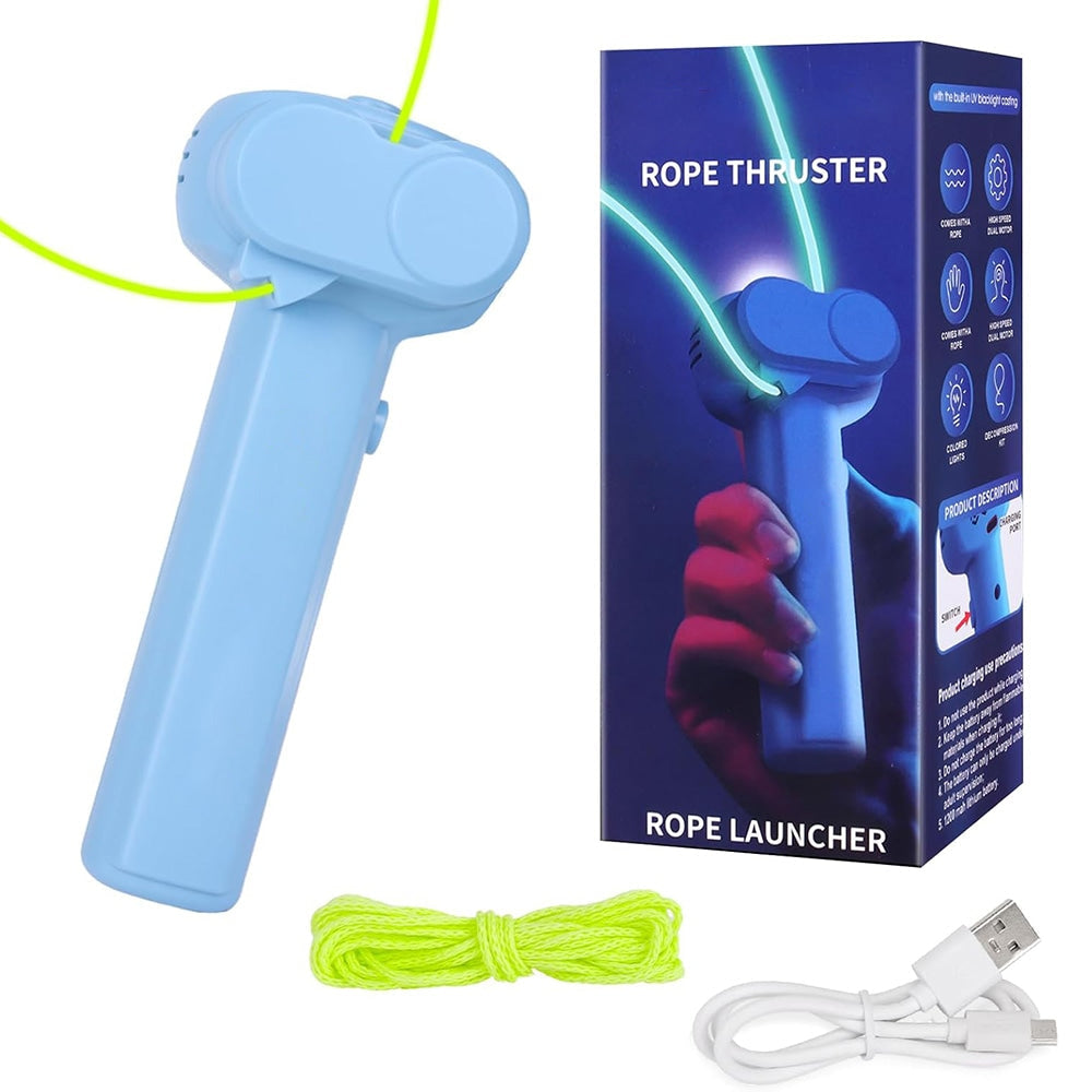 String Launcher Fidget Toy Adjustable Handheld Rope Spinner