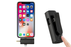 2-Piece Wireless Lavalier Mic Set - iPhone iPad Android Camera Style 1