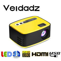 T20 Mini USB HD Projector - Yellow 320¡Á240 LED Portable Media Player
