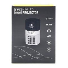 3000 Lumens Mini Projector with 100 Screen