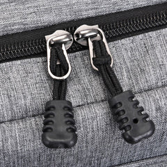 3-Piece Men¡¯s Solid Color Backpack Set Business Computer Bag