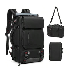 Convertible Travel Backpack for 16 inch Laptop with Shoe Compartment