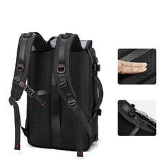 Convertible Travel Backpack for 16 inch Laptop with Shoe Compartment