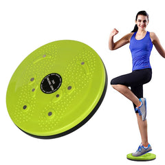 Twist Waist Plate Torsion Disc with Foot Massage for Core Training