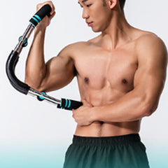 Adjustable Twister Arm Exerciser Spring Bar for Home Fitness