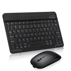 Ultra Slim Bluetooth Keyboard Mouse Combo for Tablet Laptop