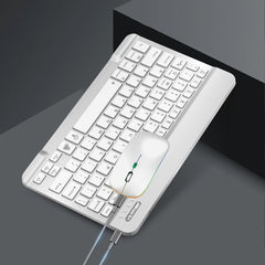 Ultra-thin RGB Bluetooth Keyboard Mouse Combo for iPad