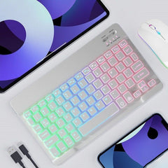 Ultra-thin RGB Bluetooth Keyboard Mouse Combo for iPad