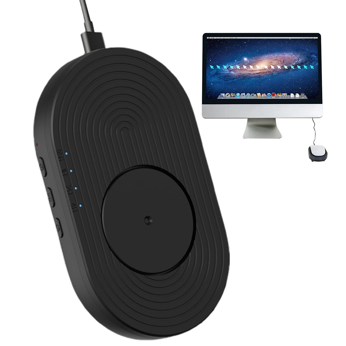 Undetectable Mouse Jiggler with On/Off Switch for All Mice