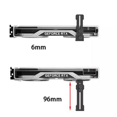 Heavy Duty Graphics Card Holder Support Bracket for PC Case