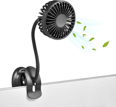 USB Clip Fan Rechargeable with Power Bank Function 3 Speeds