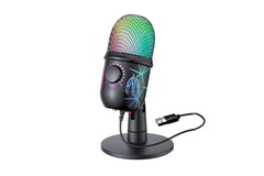 RGB USB Gaming Microphone for Podcast Live Streaming